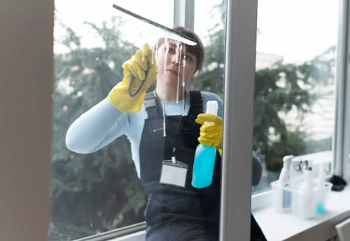 Nettoyage de vitres intérieures et extérieures à Sampigny